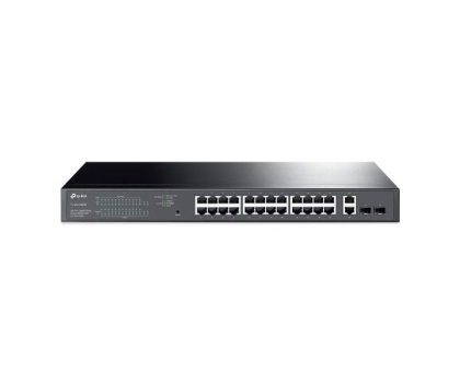 Switch TP-Link 28p TL-SG1428PE (24x10/100/1000Mbit PoE+, 2x1000Mbit, 2xSFP)